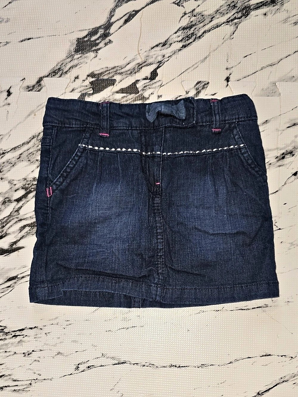 Denim Mini Skirt